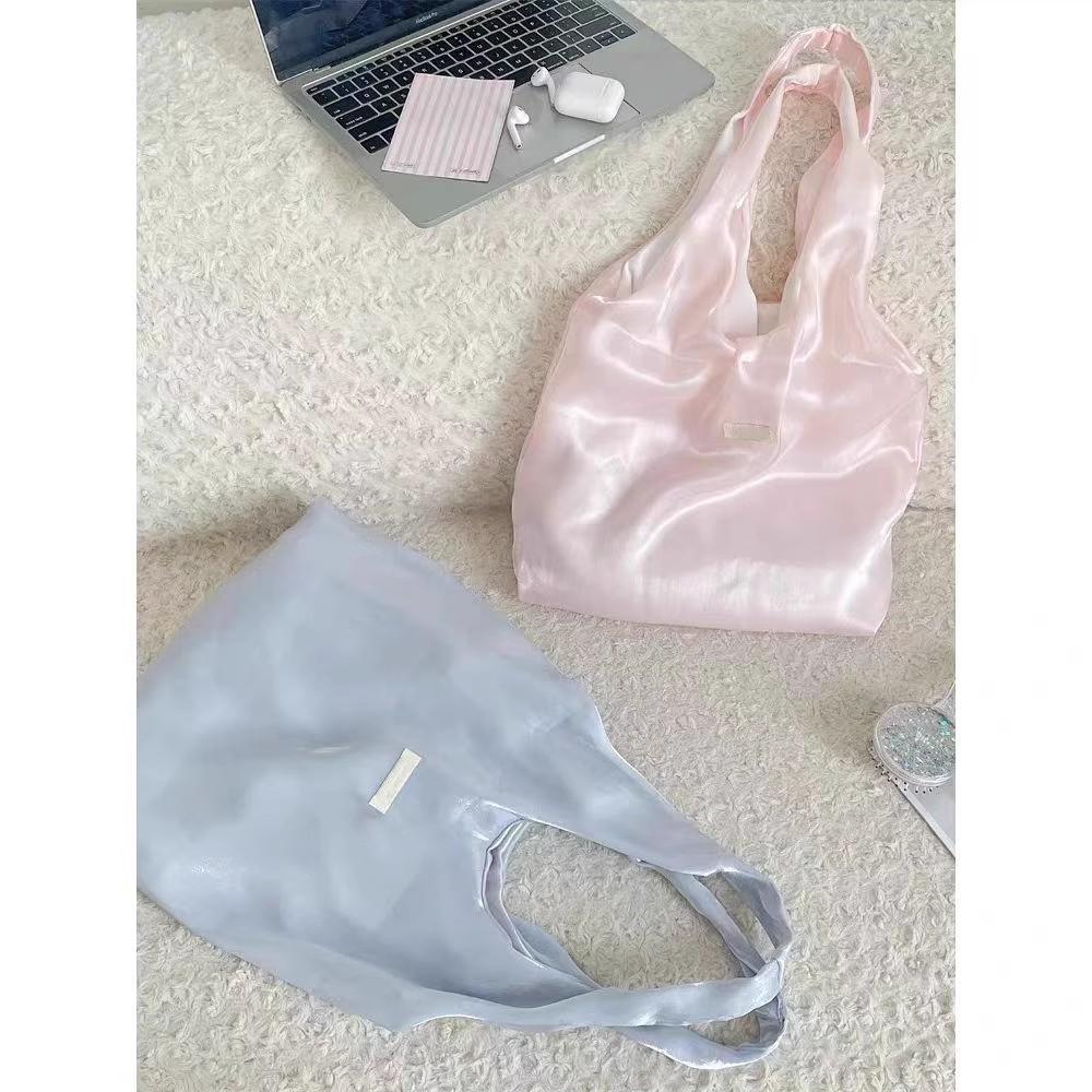 Vest bag shoulder bag large capacity handbag lazy wind underarm tote bag