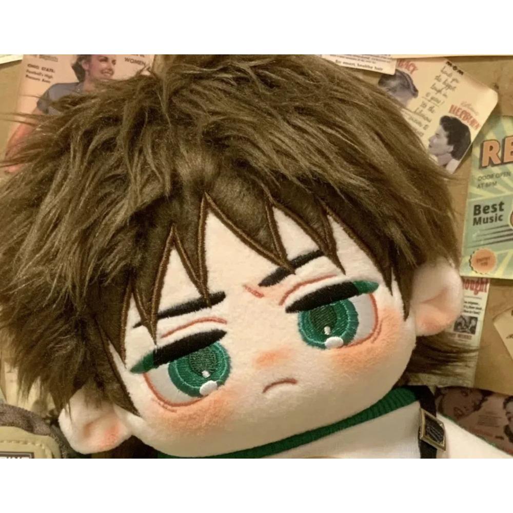 

20см Аниме Эрен Мягкая Хлопковая Кукла Милый КОС Атака Титанов Наряжаться с Ушами Плюшевые Игрушки для Фанатов Детские Коллекционные Подарки Aren