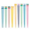 Children's Chopsticks  Alloy Chopsticks Household One Person  One Chopstick Baby Food Supplement Portable Chopsticks