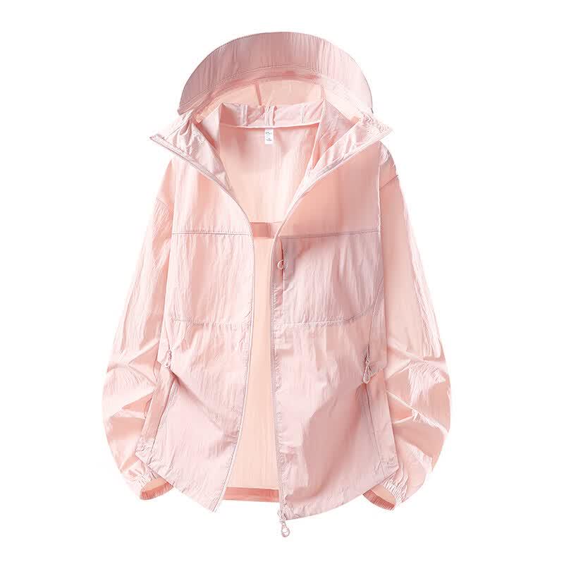 MEDE Men's Ice Silk UV Protection Hooded Jacket