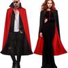 Vampire Halloween Cloak With Cap For Cosplay Party Costume Performance Stage