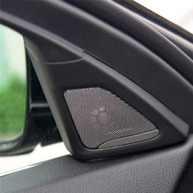 Authentic Car Treble Horn Cover Speaker Audio Frame A-Pillar Speaker Cover For BMW 5 Series F10 F11