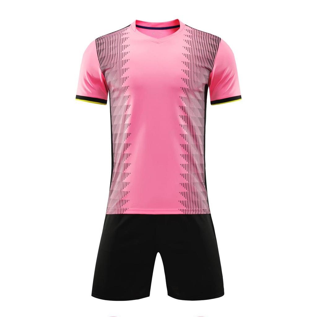 Factory direct sales of children's adult football clothes, short-sleeved sets, primary school students' sports  training  cross-border special supply