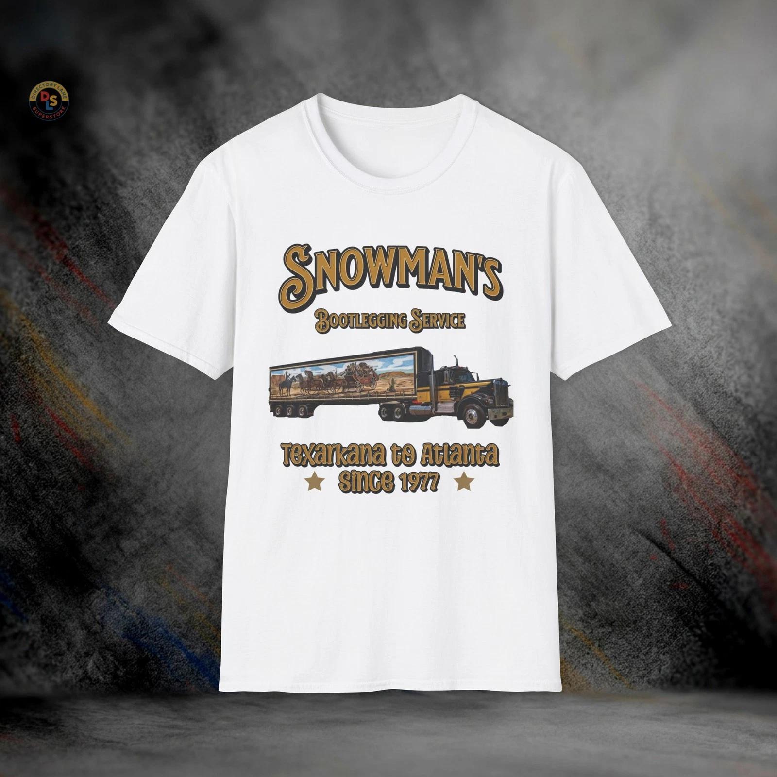Snowman’s Bootlegging Service Smokey & Bandit T-Shirt | Softstyle Tee S