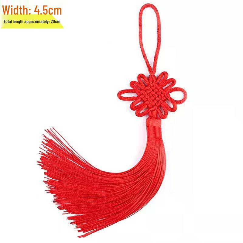 

Китайский кулон-горлянка Фу Лу Чжэнь Чжай с медными монетами Пяти Императоров и золотым краем – Украшение Узел Богатства Подарок