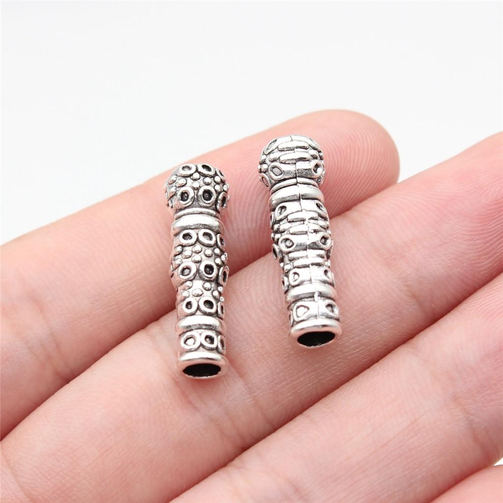 Accessories Parts Pendant Head Bend Tube Kids' Jewelry Materials ZA042