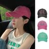 Letter Embroidered Baseball Cap Sun Protection Peaked Hat Vintage Sun Hat  Sports Outdoor