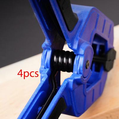 4 Pieces Spring Clamps Woodworking Clamp Fixing Clip Hand Tool for Craftsmen Backdrop Stand