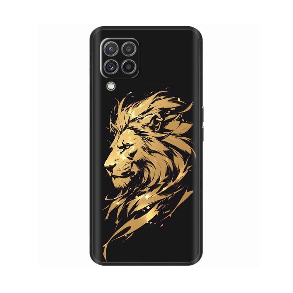Phone Cover For Samsung Galaxy A22 Case A225F Painted Cute Panda Silicone Back Cover For Samsung Galaxy A22 5G Case A22S Bumper