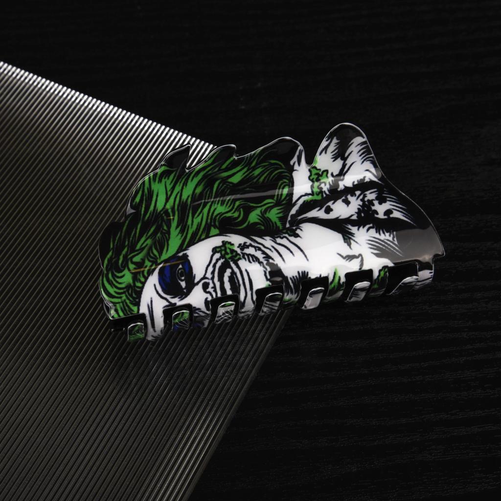 2025 NEW Horror Series Ghost Face Clown Hair Claw Halloween Acrylic Claw Clips INS Trendy Hair Clips for Women Hair Accessories