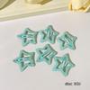 Y2K Dopamine Color Pentagram Small Hair Clip for Women & Kids - Cute Bangs & Side Hair Accessory