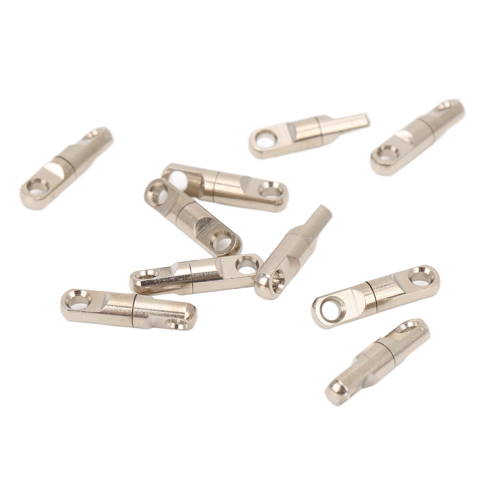 

10 шт. вертлюги рыболовные прочные простые конструкции высокопрочные вертлюжные рыболовные снасти для рыбалки