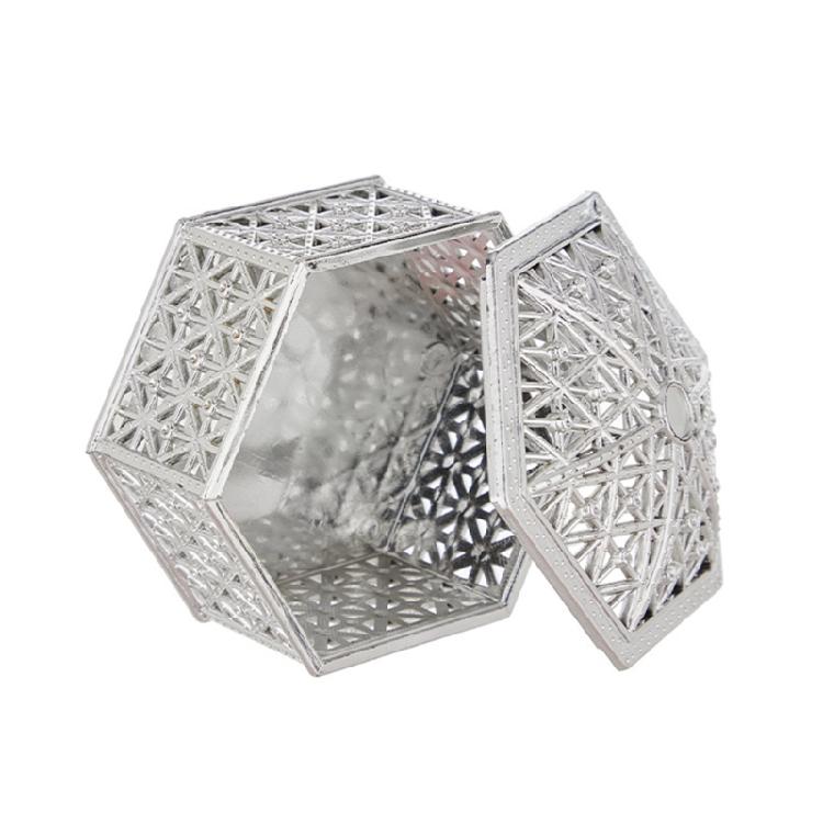 12pcs Dessert Container Hollow Storage Boxes for Party Favors Fillable Wedding Candy Organizers Chocolate Holder