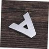 Totority Metallic Alphabet Stickers for Car Slings, Waterproof, No Remains,