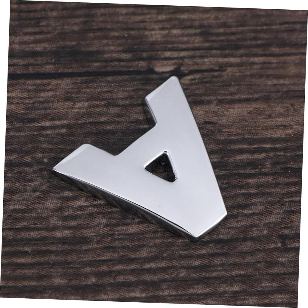 Totority Metallic Alphabet Stickers for Car Slings, Waterproof, No Remains,