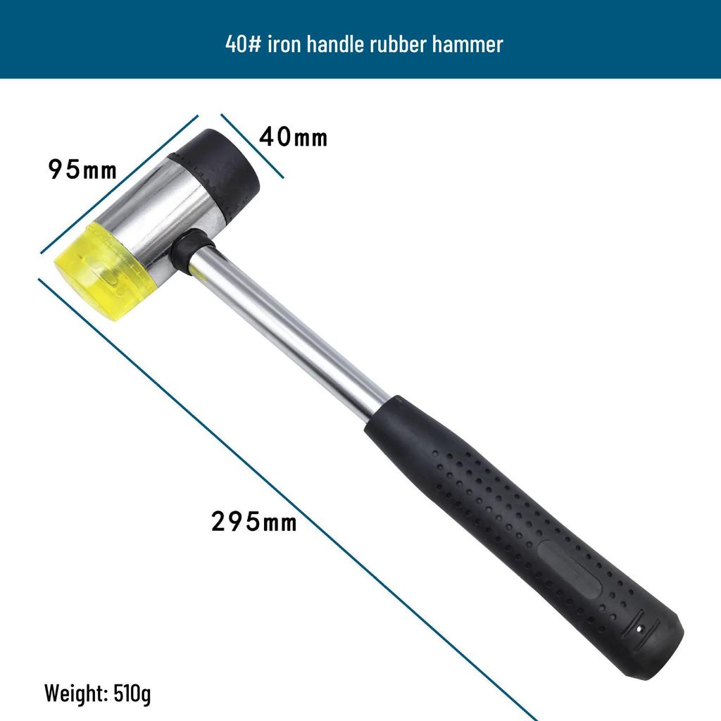 Solid Rubber Mallet for Tile Installation