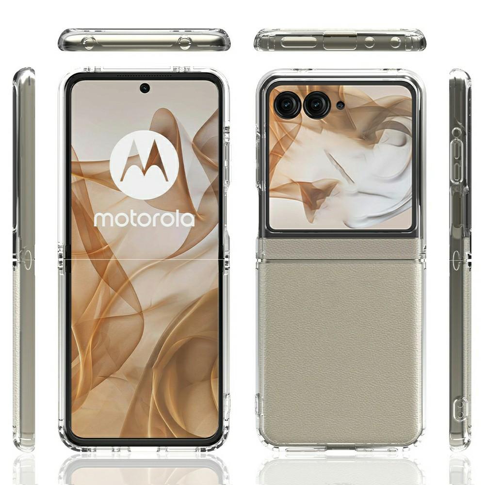 Für Motorola Razr 2025 Hülle TPU+Acryl Klarer Handyhülle, Integriertes Design