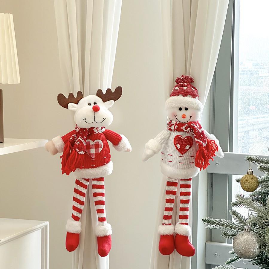 Kreative Weihnachtsmann Vorhangschnalle - Weihnachtsdekoration und Neujahrszimmer-Requisiten