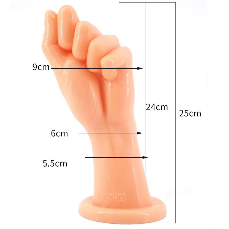 Fisting Dildo Butt Plug Damskie Masturbacja Zabawki erotyczne Symulacja Pięść Penis na pasku Realistyczny kutas XXL Kutas BDSM