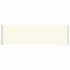 Vidaxl Retractable Side Awning for Terrace, 180 X 600 Cm, Cream
