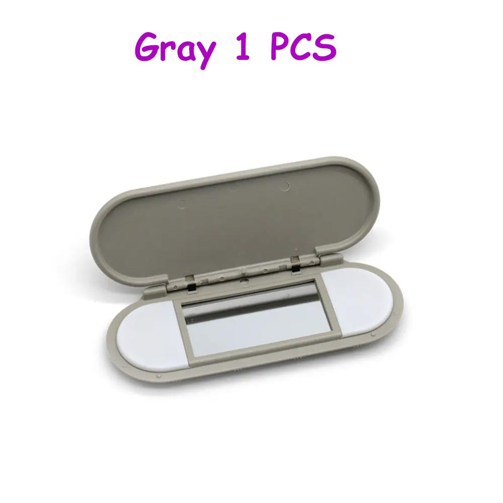 

F55 F56 F60 Car Accessories Black Gray Sun Visor Mirror Cover Sunshade Makeup Mirror Light Lamp Cap Lid For BMW MINI 2015-