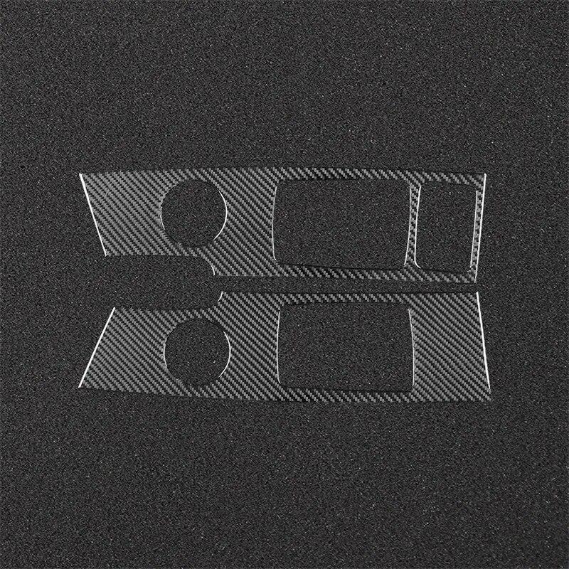 Decorație panou de evacuare a aerului lateral pentru Honda pentru CRV CR-V 2007 2008 2009 2010 2011 Accesorii interioare auto Aspect fibră de carbon