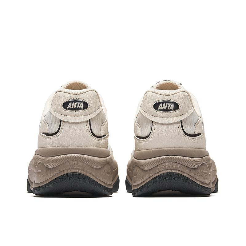 Anta Seaweed 2.0 Comfortable Versatile Non-Slip Breathable Durable Low-Top Skate Shoes Men Sneakers Off-White 912528011-5
