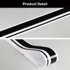 2 Pezzi Strisce Laterali per Auto Adesivi Pellicola in Vinile Decalcomanie per Decorazione Auto Per Volkswagen VW Golf Polo Automobili Accessori Tuning Auto
