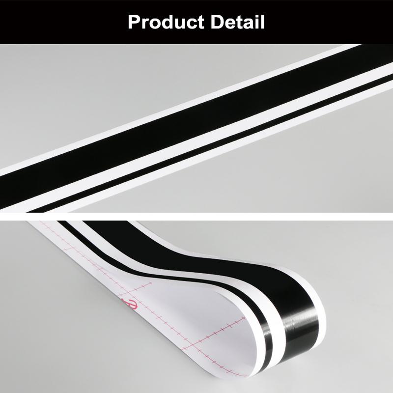2 Pezzi Strisce Laterali per Auto Adesivi Pellicola in Vinile Decalcomanie per Decorazione Auto Per Volkswagen VW Golf Polo Automobili Accessori Tuning Auto