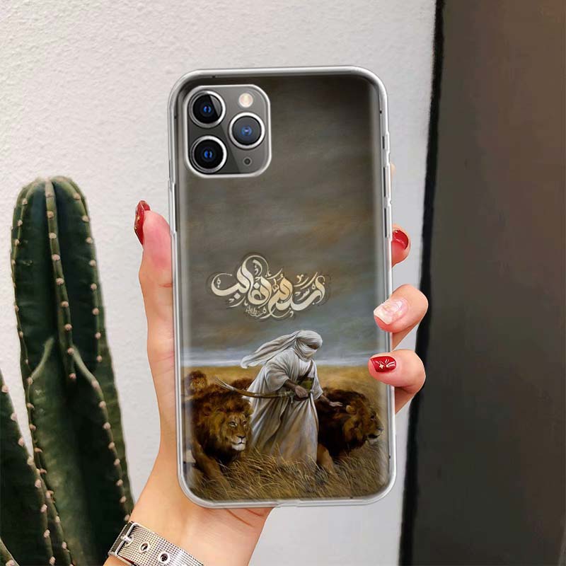 Islam Shia Imam Ali Hussain For iPhone 17 Air 16 15 14 Plus 13 Mini 12 11 Pro Max Phone Case 16E 7 Print 8 SE Fundas Cover Soft