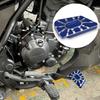 Motorrad Bremshebel Verbreiterung für Honda Reble 250/500 CL250/500 Alle Baujahre (blau)