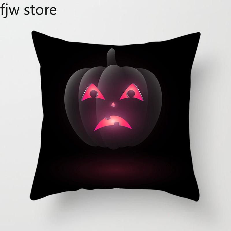 Halloween Decoration Pillowcase Pumpkin Ghost Face Party Holiday Gift Sofa Cushion Cover Bedroom Home