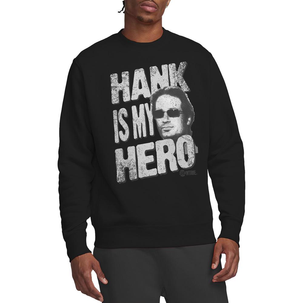 Californication Unisex Adult Hank Is My Hero Sweatshirt