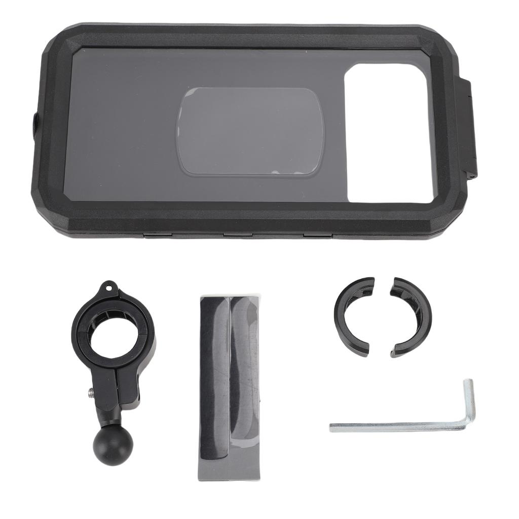 Water Proof Bike Phone Mount 360 Rotation High Sensitivity Touch Screen Motorcycle Handlebar Mount