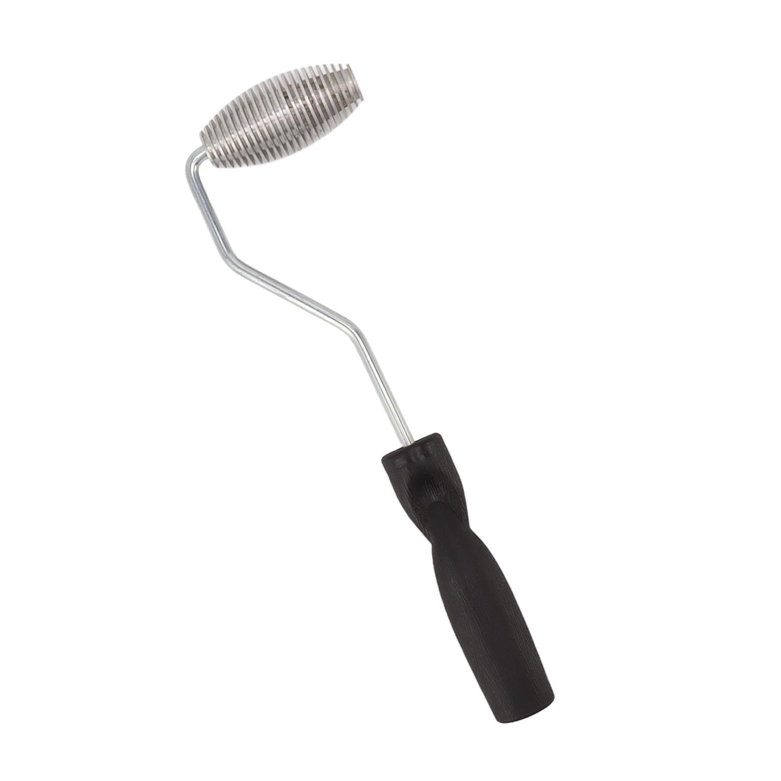 Glasvezel Roller Bubble Paddle Tool Aluminiumlegering Bubble Roller Met Plastic Handvat Olijfrol
