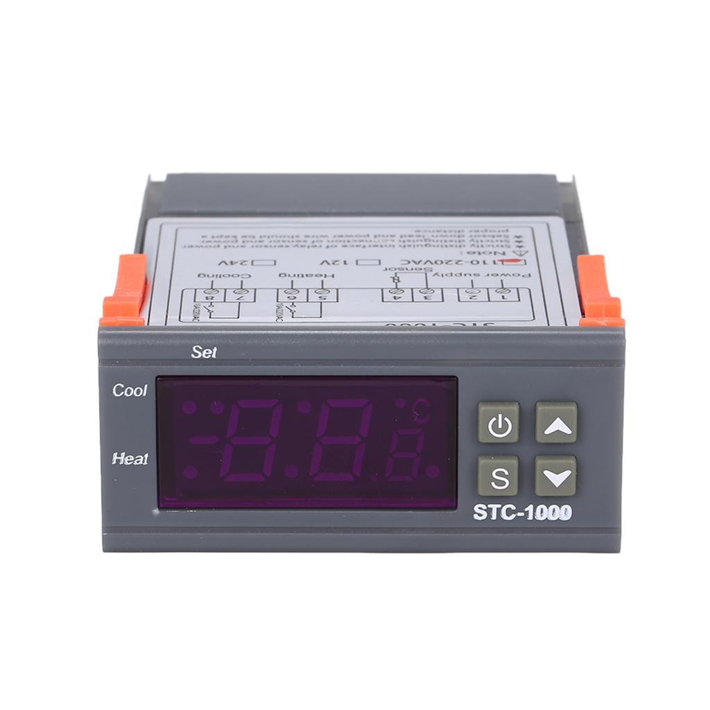 STC 1000 Digital Temperature Controller Heating Cooling Centigrade Thermostat with Sensor