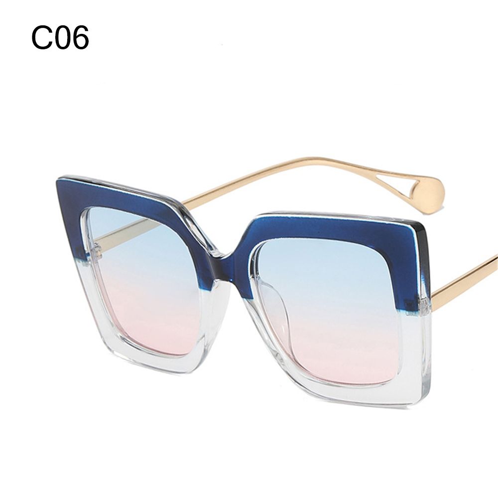 Fashion Designer Gaming Square Fram Computer Eyewear Anti Blue Light Glasses Goggles Oversized Sunglasses