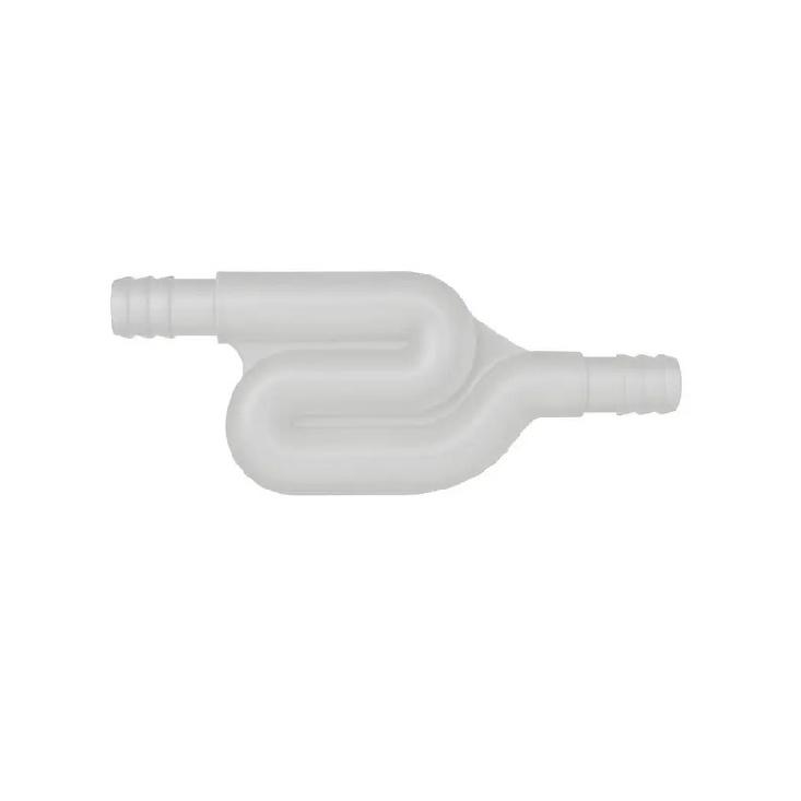 

Air conditioner drain siphon 90°/180°, prevents odors & insects, easy install, fits 16 mm drain pipe світло-сірого кольору