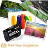 Run Star 1 Pack 822XL T822XL Black Remanufactured Ink Cartridge Replacement for Epson 822XL T822XL use for Epson Workforce Pro WF-3820 WF-4820