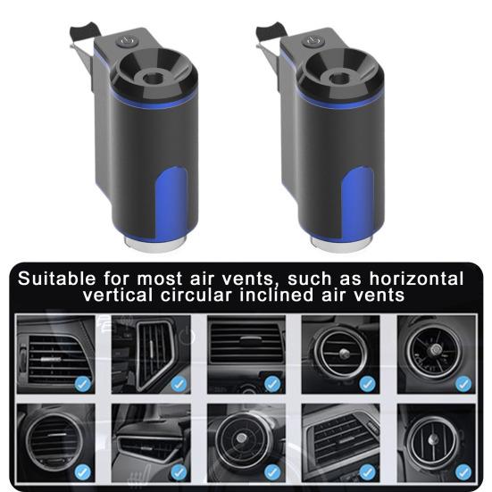 Intelligent Car Air Outlet Aromatherapy Diffuser Universal Easy To Install Rechargeable Smart Car Air Freshener with 3 Fragrance Modes