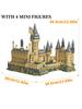 Creative Design Medieval Magic Castle Custom Creation Micro Bricks School Architecture Palace Model Building Up Cubes Set Gifts for Kid Assembly
