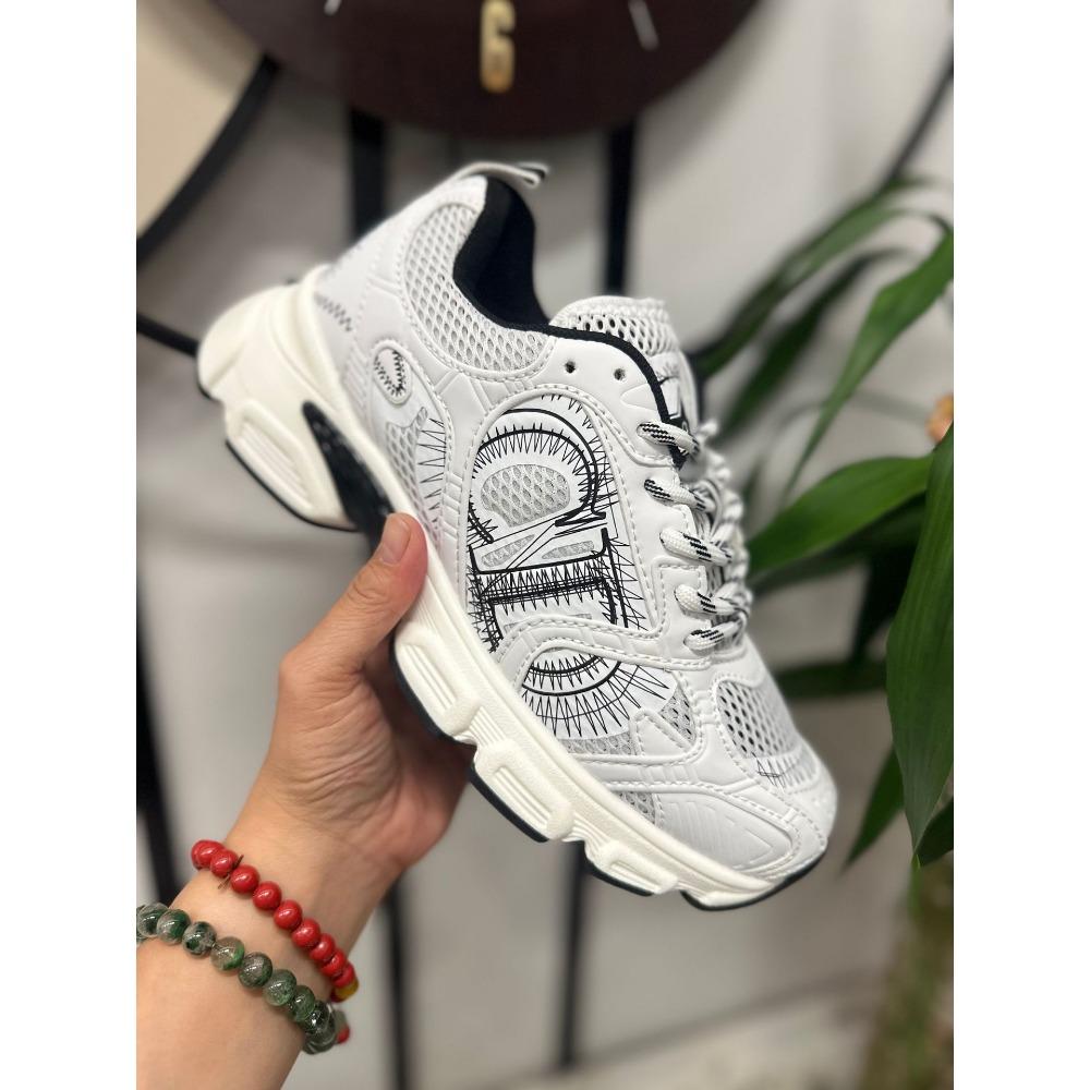 

Letter dad men and women retro heightening thick-soled casual sports mesh breathable sneakers breathable mesh 36