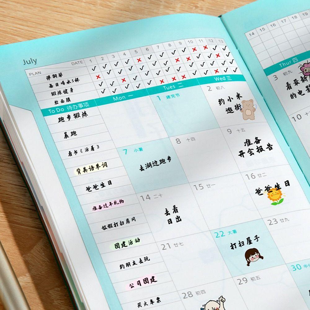 Daily Schedule Daily Work Plan Appointment Book Diary Book Gift Notebook