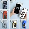 Megumi Fushiguro-J-Jujutsu- K-aisen Black Soft Silicone Phone Case for Samsung S25, S24, S21, S22, S23, S30, Ultra, S20, Lite
