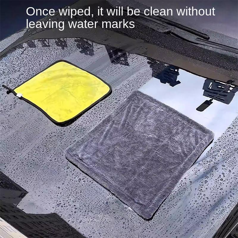 160x60cm High-End Super großes verdicktes Wasseraufnahme Mikrofaser Handtuch Autowaschhandtuch Detaillierung Reinigungstuch Autowäsche Trocknung