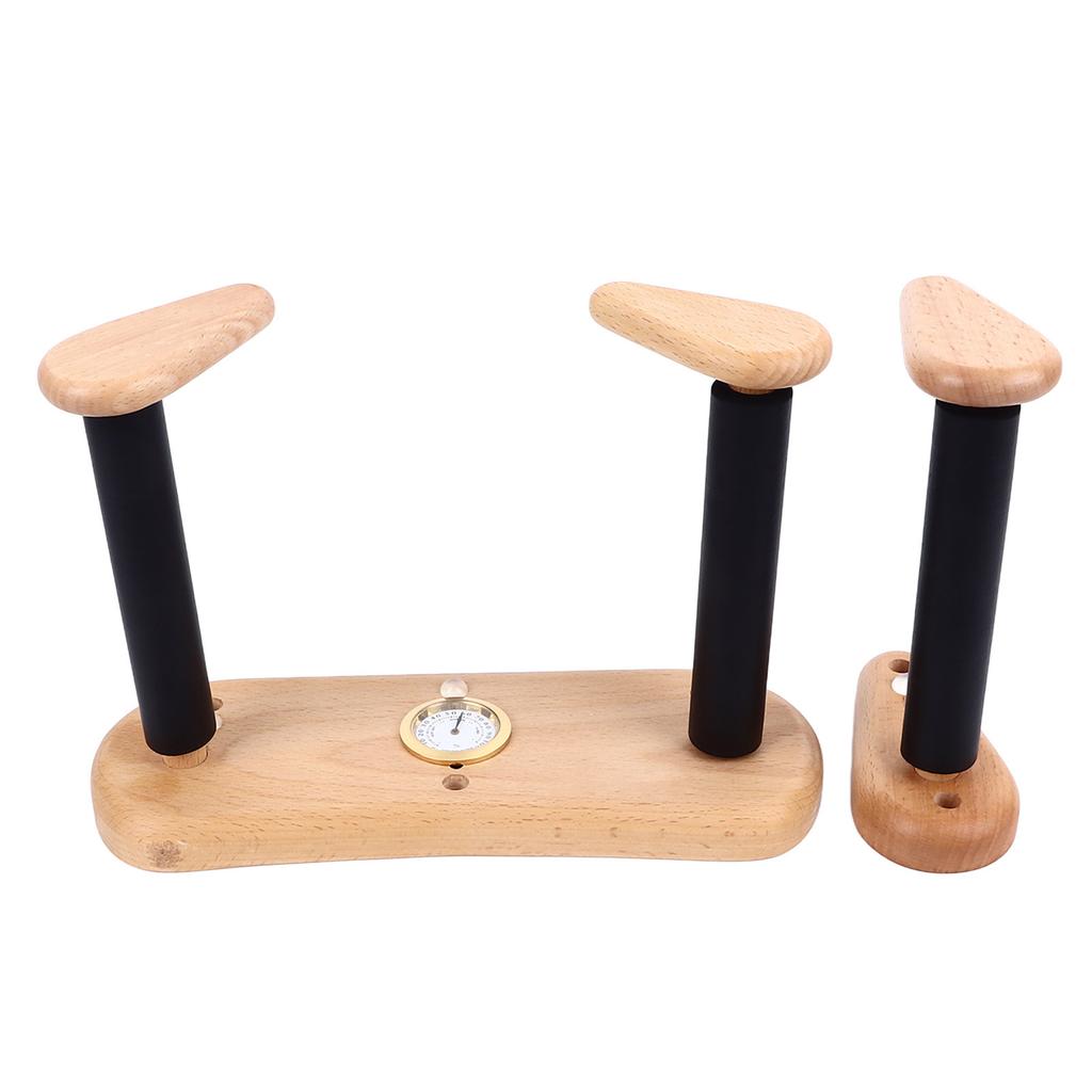 Holz E-Gitarren Wandhalterung Horizontal Universal Platzsparend Geteilt Bass Akustikgitarre Ausstellungsaufhänger mit