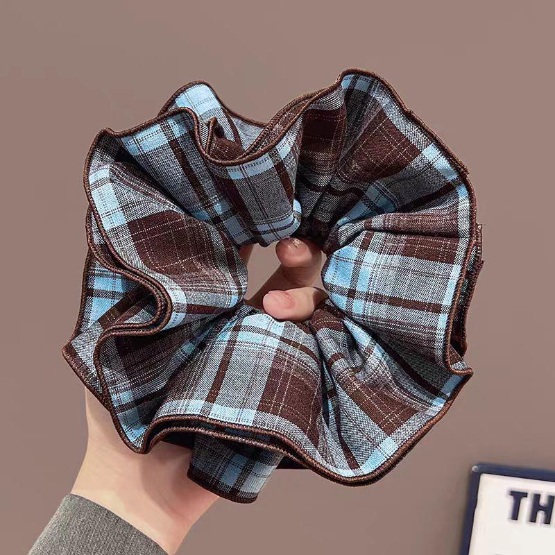 Korean Premium Lace Scrunchie: Women's High-End, Durable, Elastic Hair Accessory