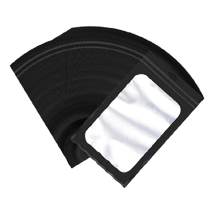 100Pcs Self Closing Bags for Gift Packaging Sealable Clear Jewelry Storage Pouches Small Item Organization Supplies