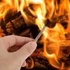 20pcs Outdoor Fire Starter Rope Camping Ignition Hemp Cord for Emergency Fire Lighting Tinder Ropes for Hiking Barbecues Hunting Grilling