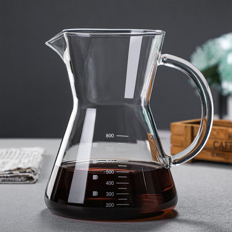 Набор кофейников Lanshengjia Glass для ручного заваривания